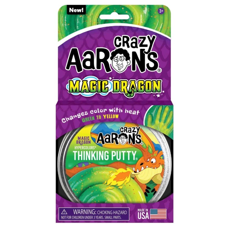 Crazy Aaron's Hypercolour Thinking Putty - Magic Dragon