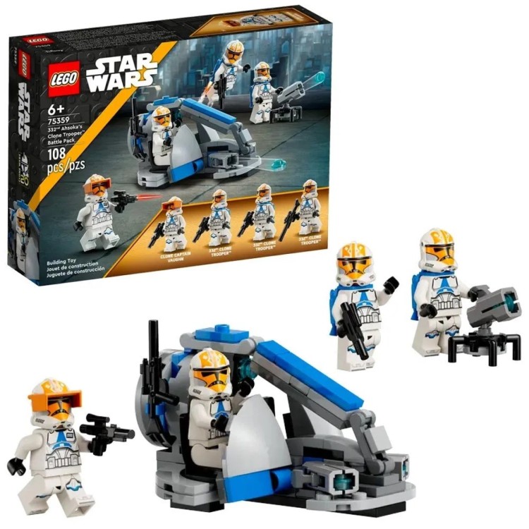 LEGO Star Wars - 332nd Ahsoka's Clone Trooper Battle Pack 75359