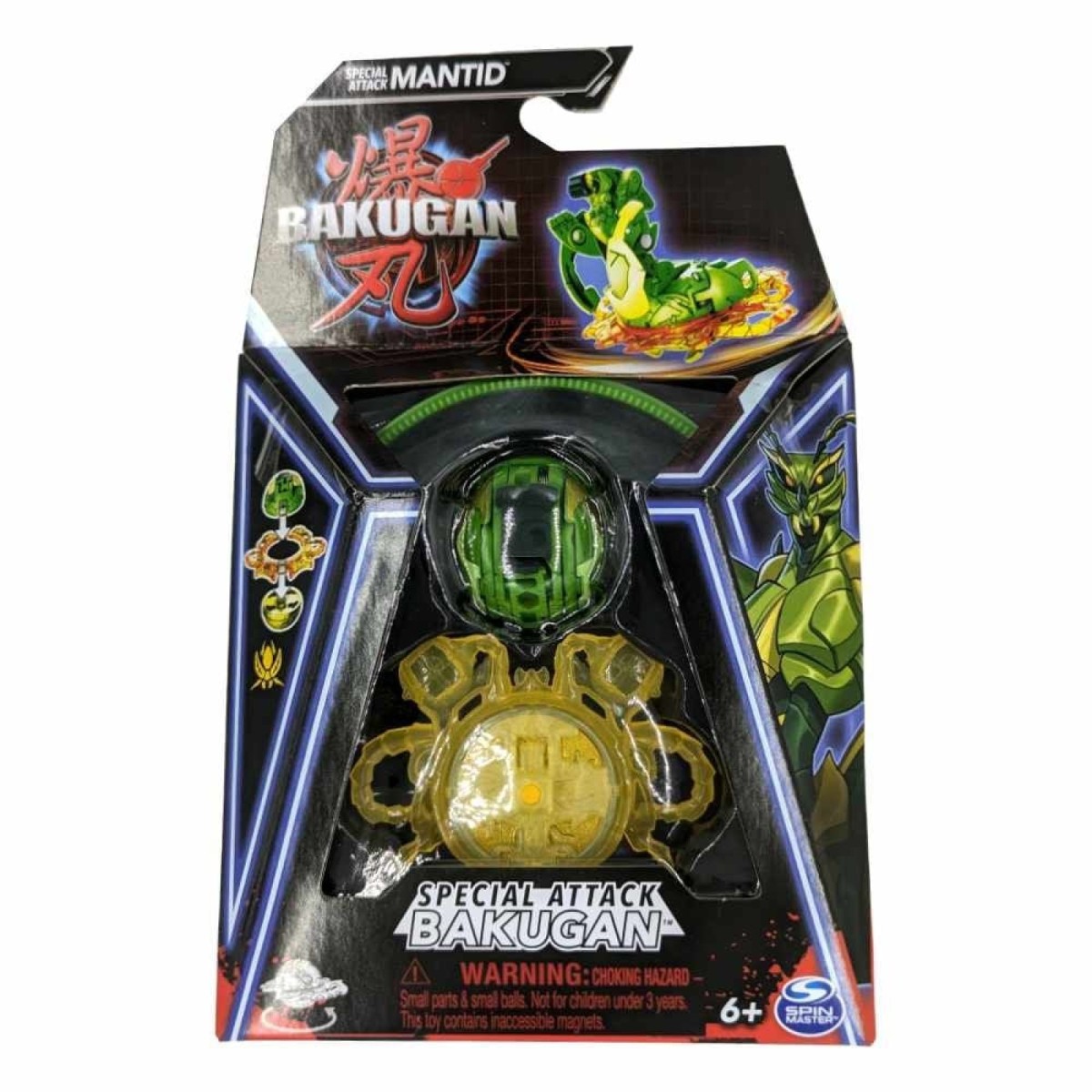 Bakugan 3.0 Special Attack Mantid Ball Pack Series 1 - Game On