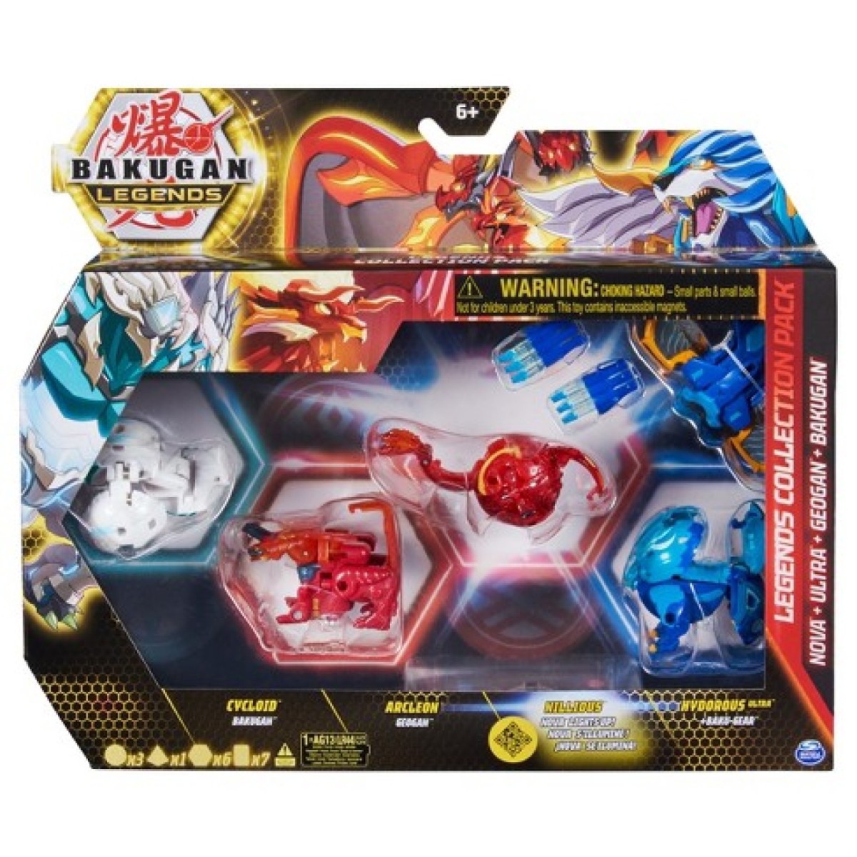 Bakugan Special Ability Card - BRIGHT LIGHT