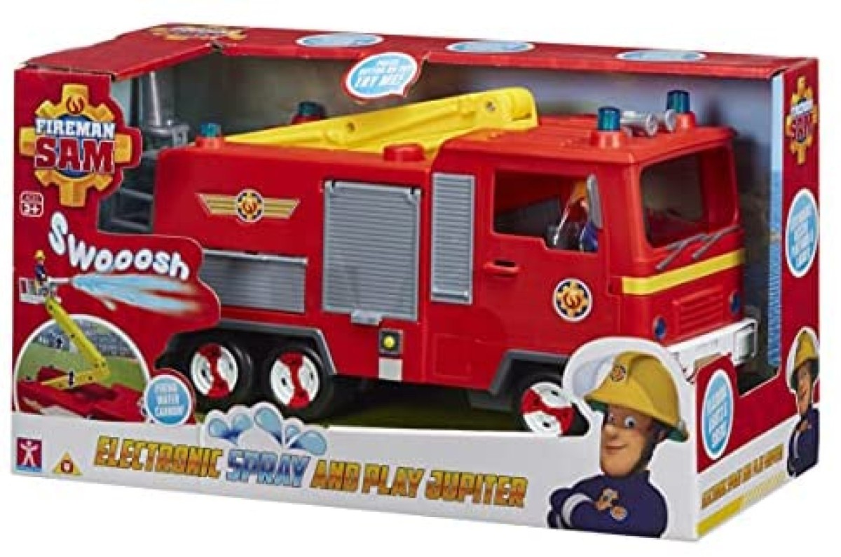 Fireman sam deluxe sales jupiter fire engine