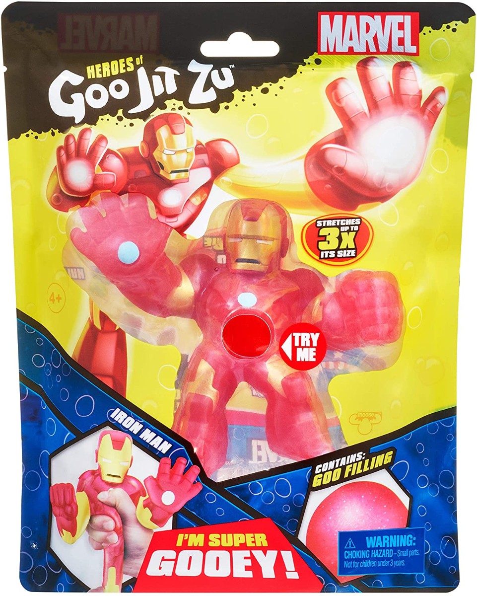 Heroes of Goo Jit Zu Marvel Iron Man Series 1 Game On