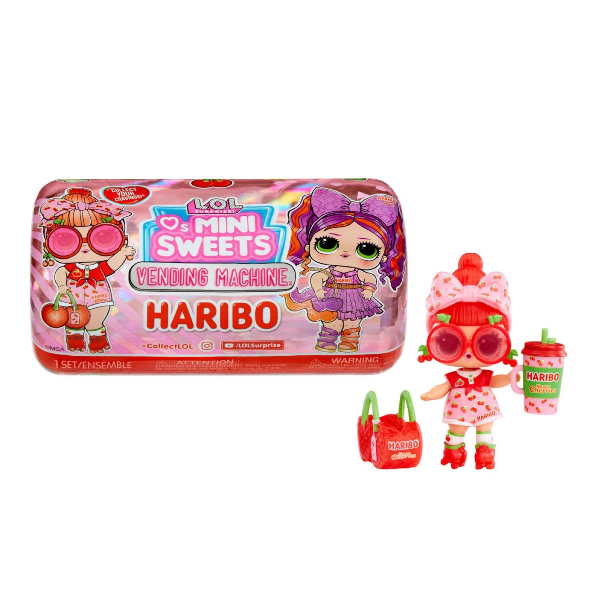 L.O.L. Surprise! Loves Mini Sweets Maquina Expendedora Haribo – Poly  Juguetes
