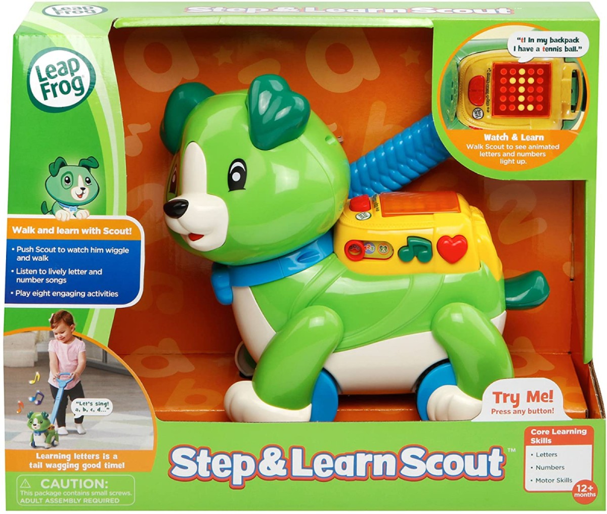 leapfrog step and learn scout