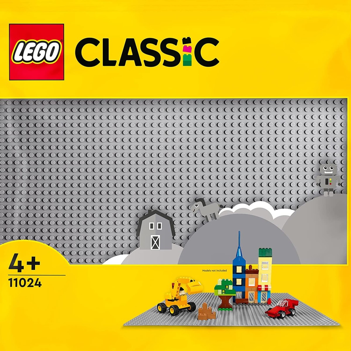 Large white sales lego base plate