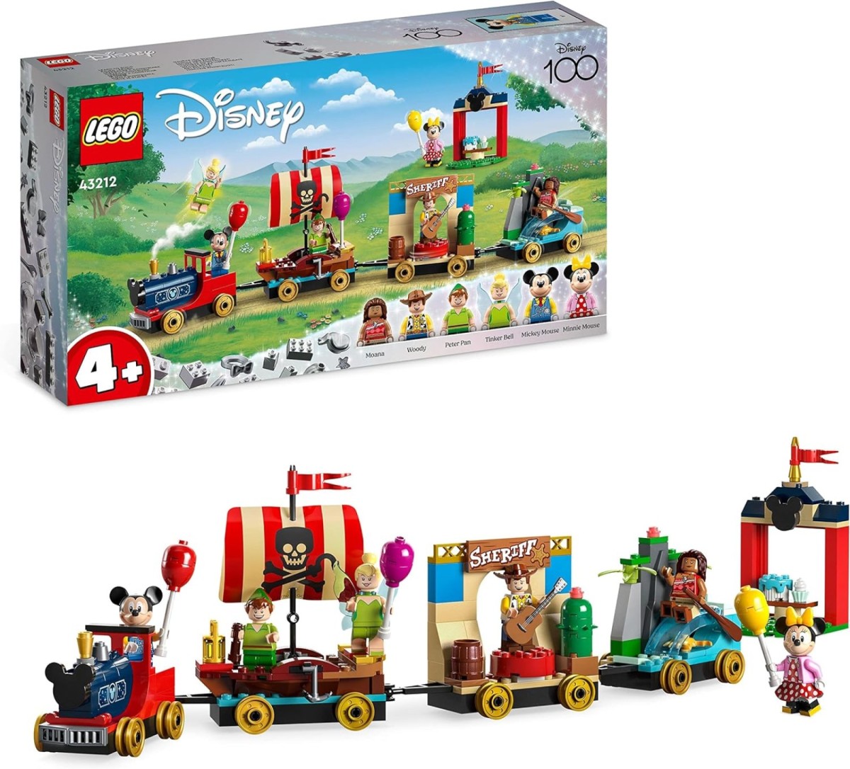 LEGO Disney 100 Celebration Train 43212 Game On Toymaster Store