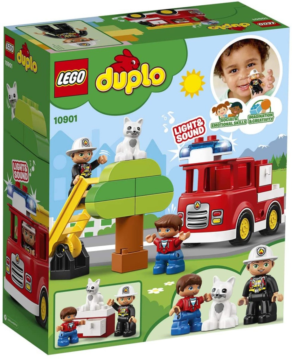 duplo lego fire truck