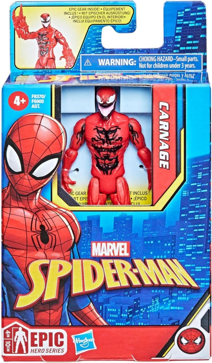Marvel Spider Man 4 Figure Series Carnage Game On Toymaster Store