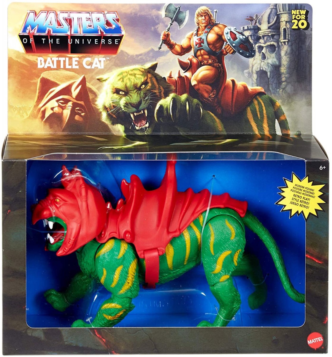 Masters Of The Universe Origins Battle Cat Figure Game On Toymaster Store