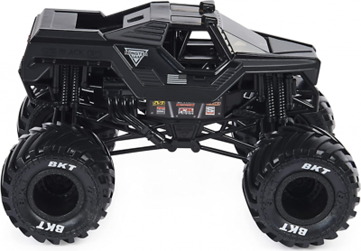 Monster Jam, Official Blue Thunder Monster Truck, Die-Cast Vehicle, 1: 24  Scale