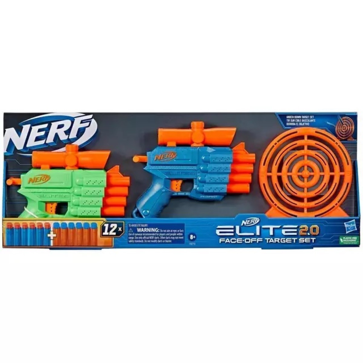 Nerf Elite 2.0 Face Off Target Set F8273 Game On Toymaster Store