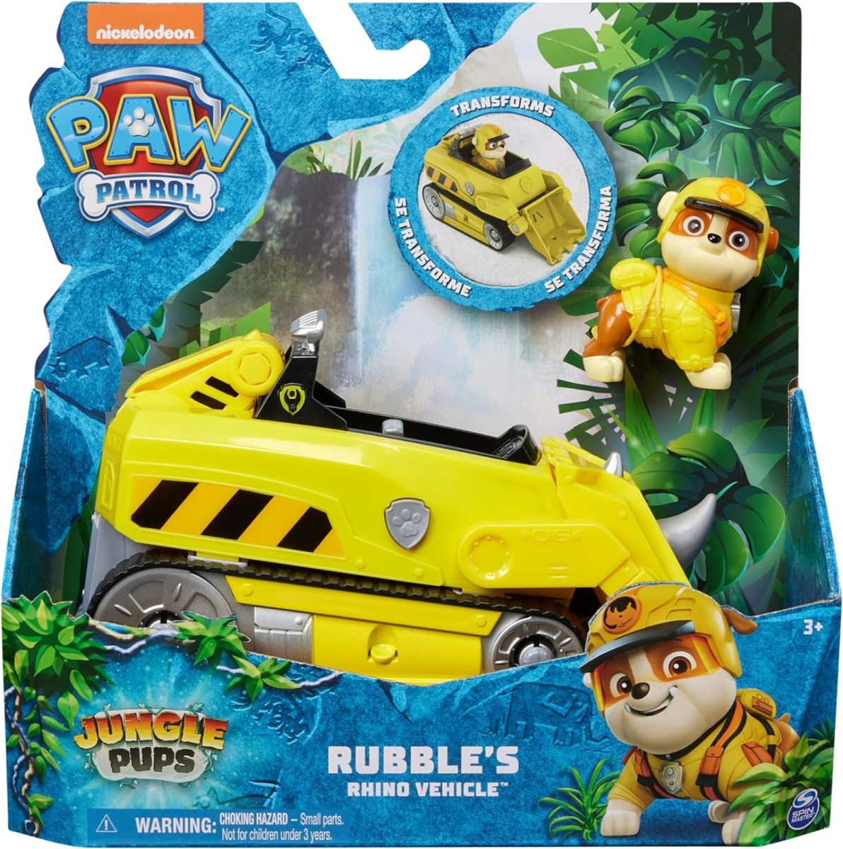 Paw Patrol Jungle Pups Rubble s Rhino Vehicle Game On Toymaster Store