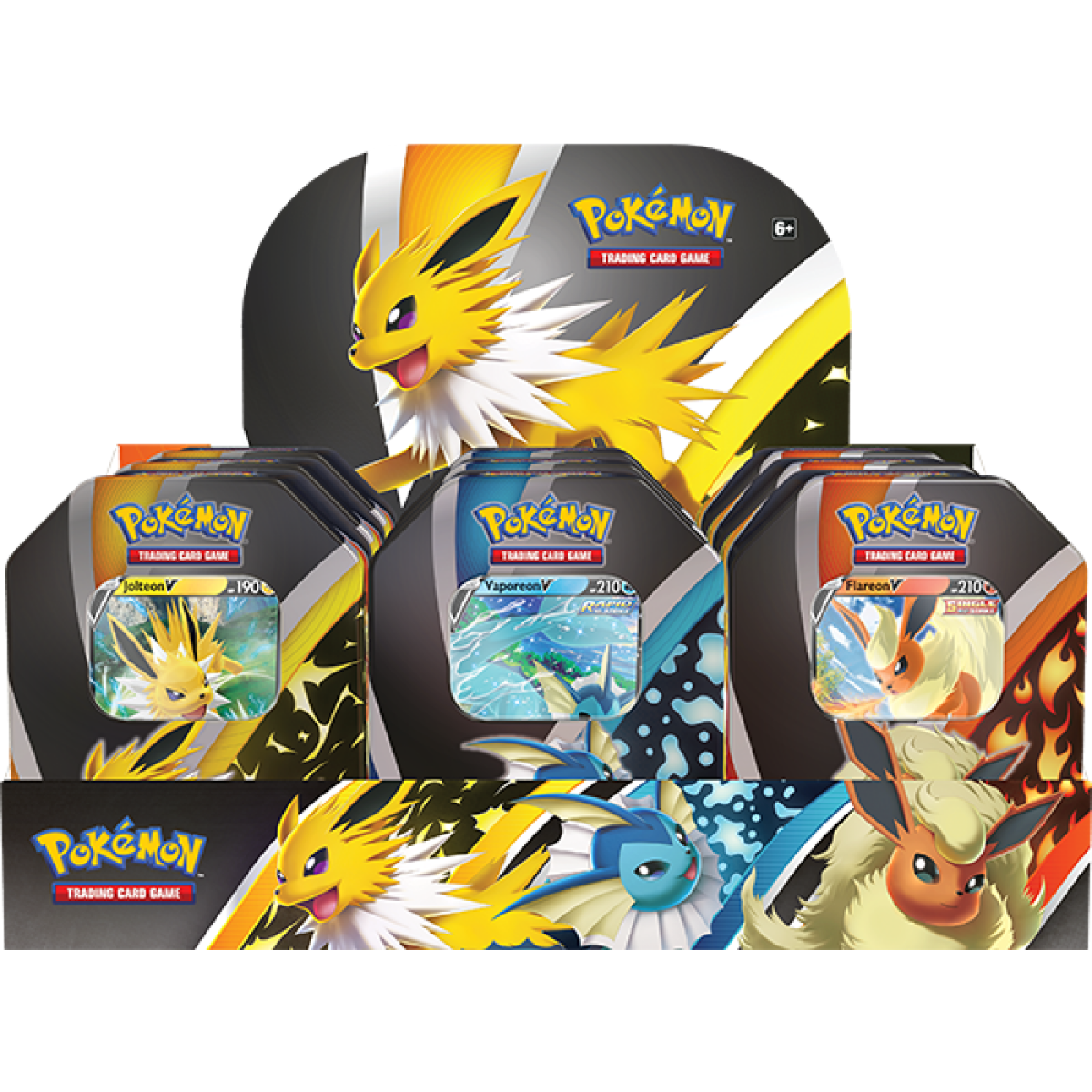 Eevee Evolutions Tin (Set of 3)