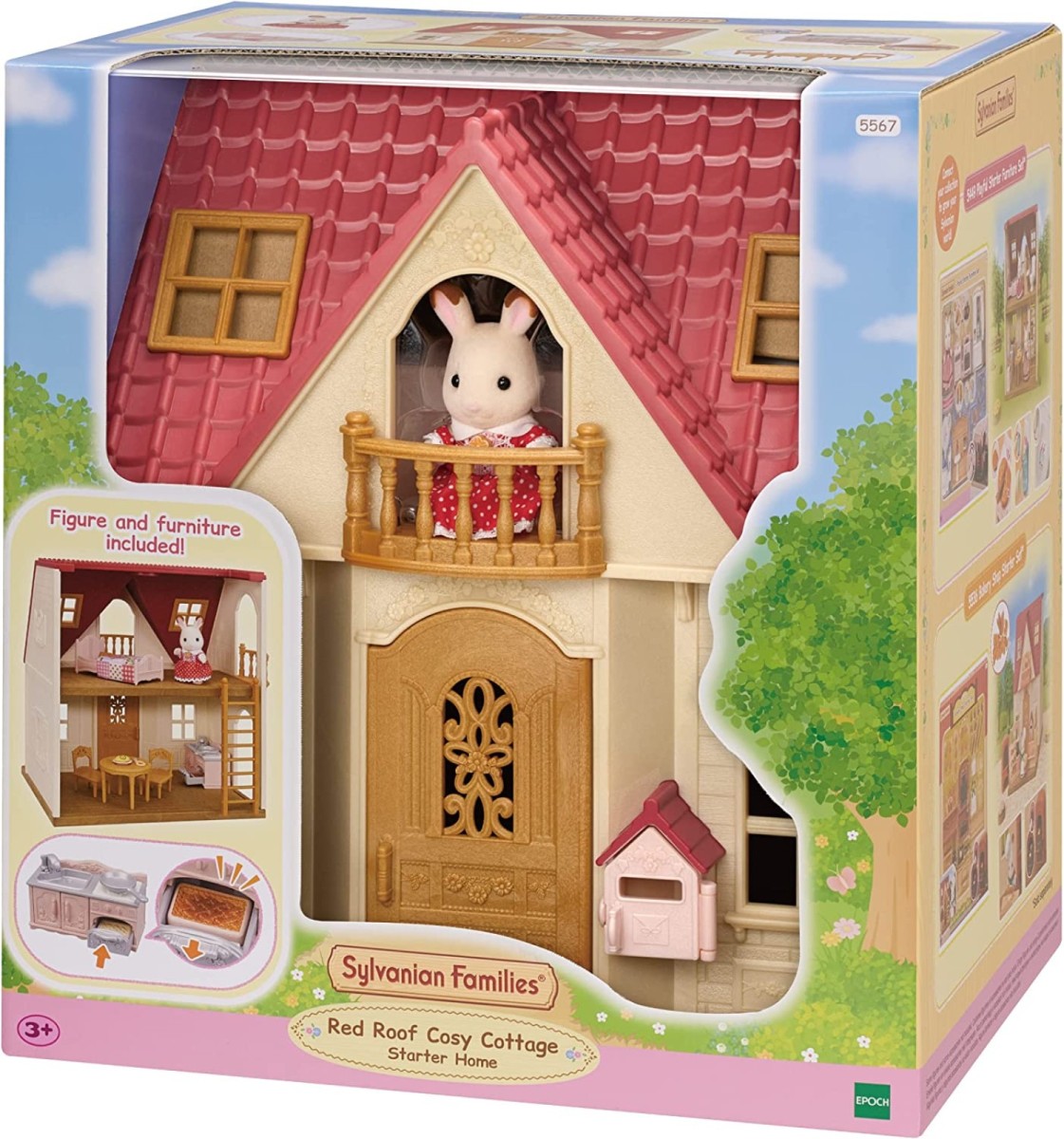 Sylvanian Families Red Roof Country Home Gift Set (3+ Years)