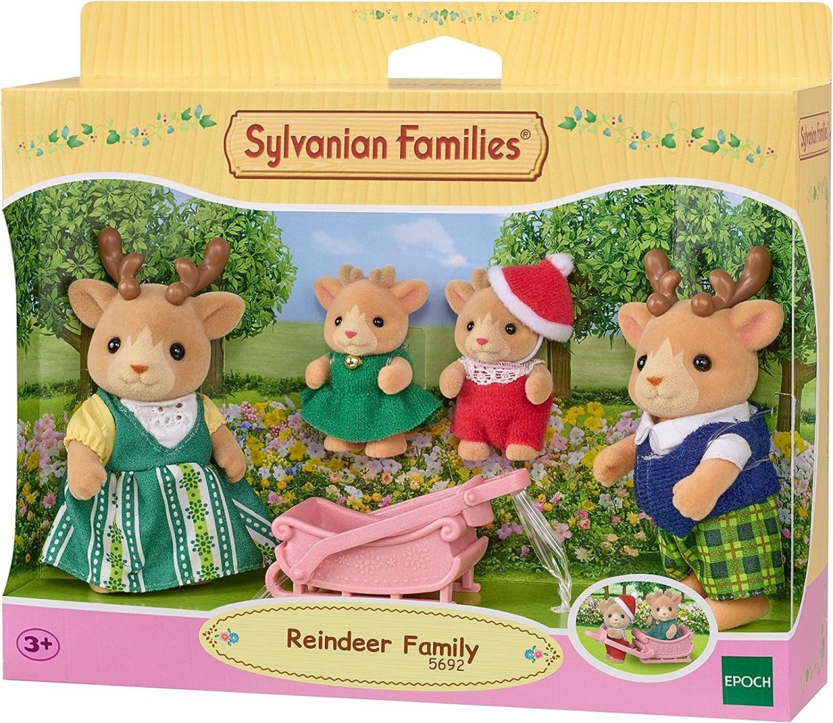 Sylvanian Families Reindeer Family 5692 Game On Toymaster Store