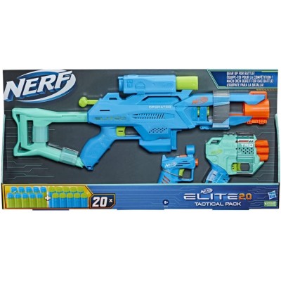 Nerf DinoSquad Armorstrike Dart Blaster, 8-Dart Rotating Drum, Drop Grip,  16 Nerf Elite Darts, Anklyosaurus Dinosaur Design - Nerf