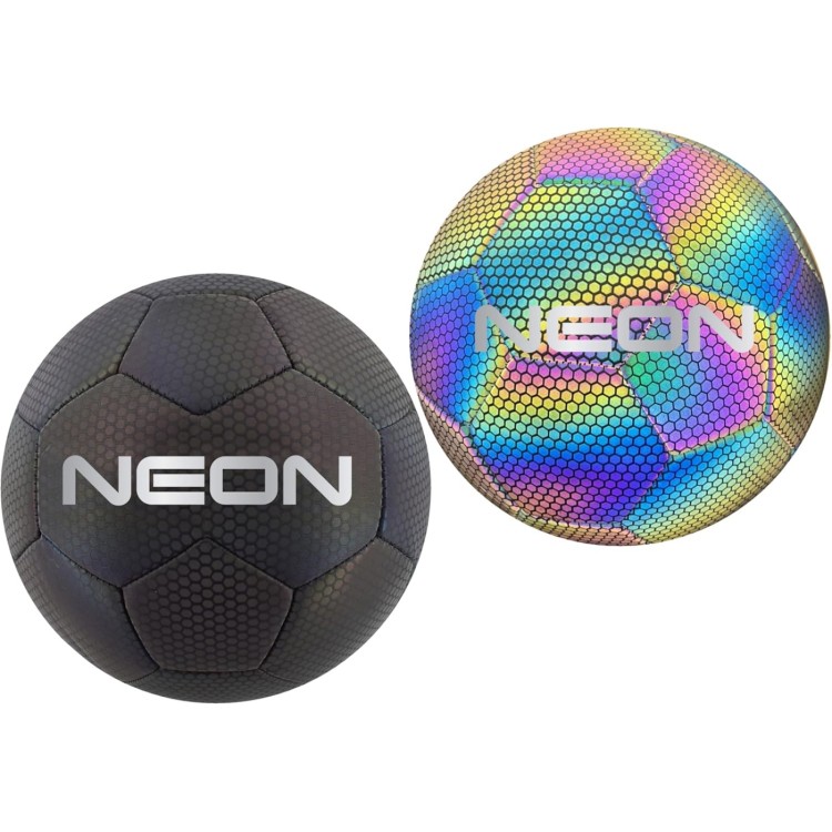 32 Panel Panel Reflective Football - Neon 3850