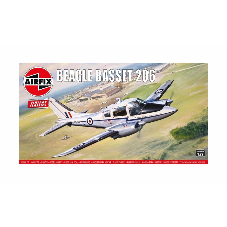 Airfix Beagle Basset 206 1:72 A02025V