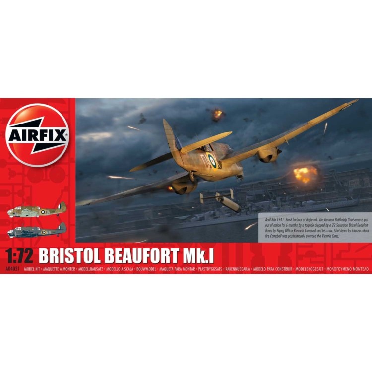 Airfix Bristol Beaufort Mk.I 1:72 A04021