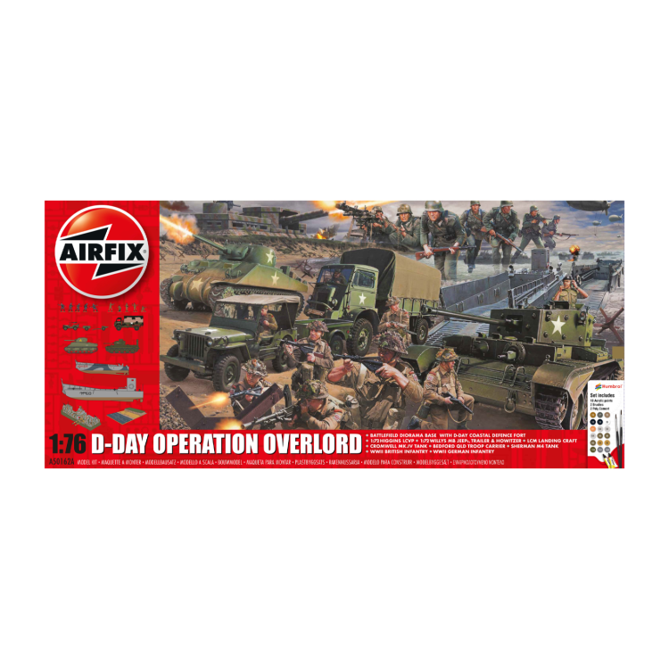 Airfix D-Day Operation Overlord Starter Set 1:76 A50162A