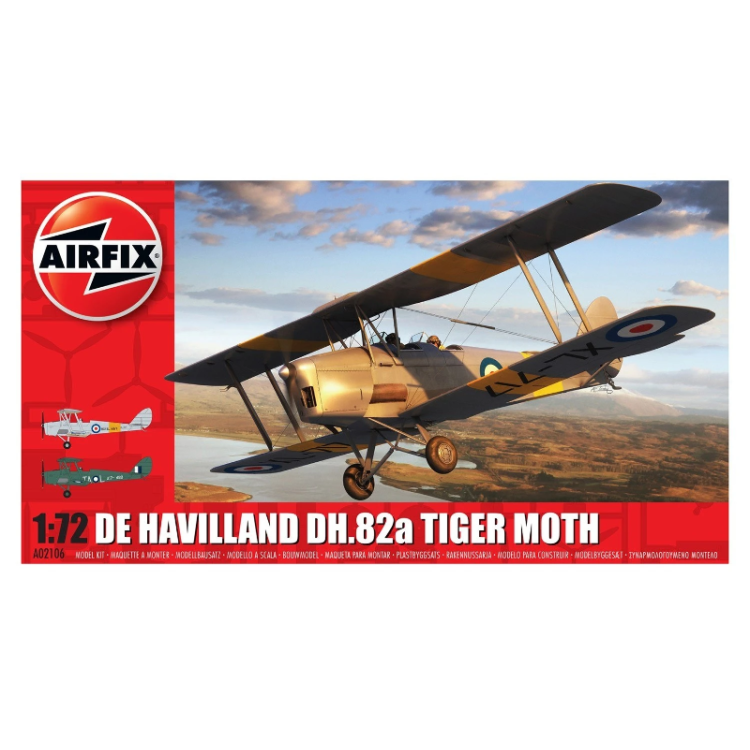 Airfix De Havilland DH.82a Tiger Moth 1:72 A02106