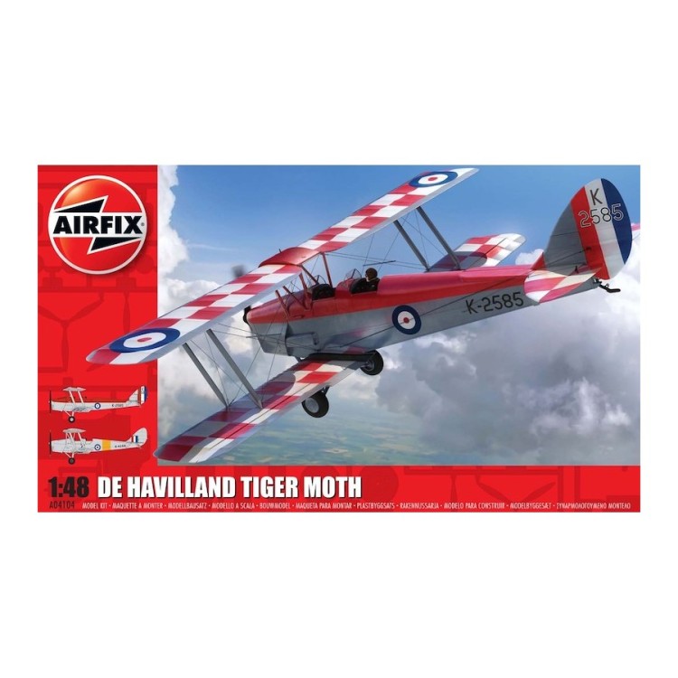 Airfix De Havilland Tiger Moth 1:48 A04104