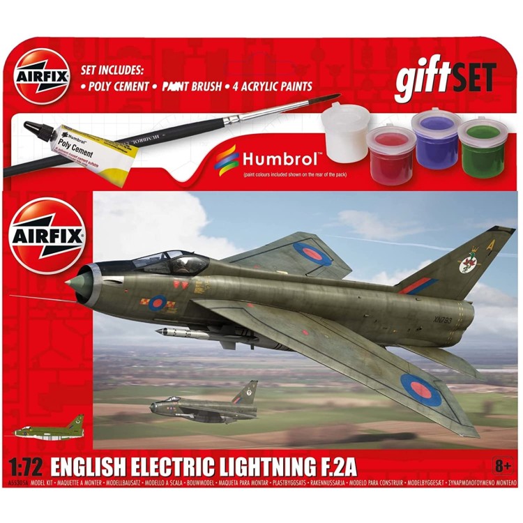 Airfix English Electric Lightning F.2A Starter Set 1:72 A55305A