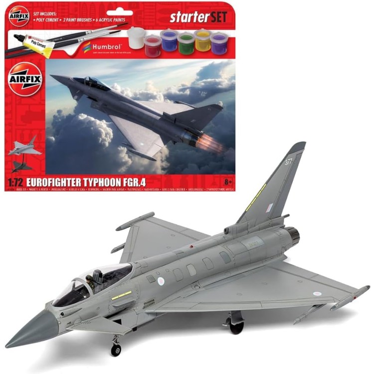 Airfix Eurofighter Typhoon FGR.4 Starter Set 1:72 A55016