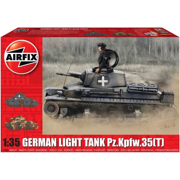 Airfix German Light Tank Pz.Kpfw.35(T) 1:35 A1362