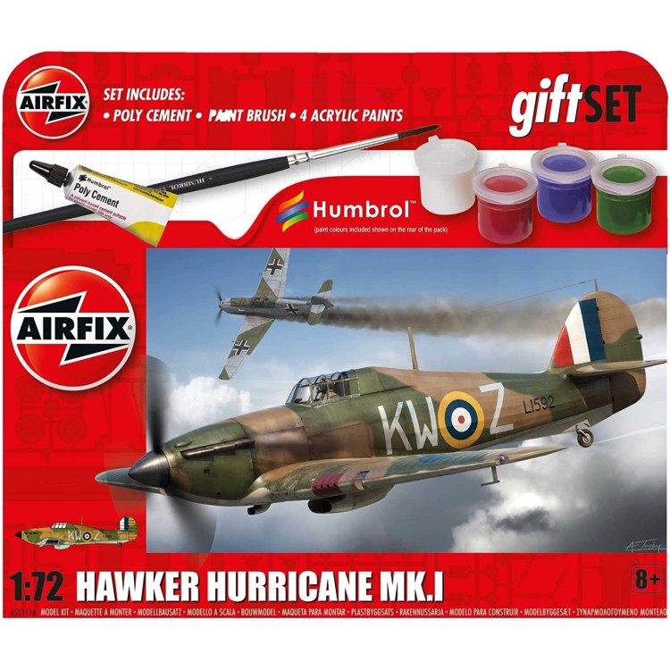 Airfix Hawker Hurricane Mk.1 Starter Set 1:72 A55111A
