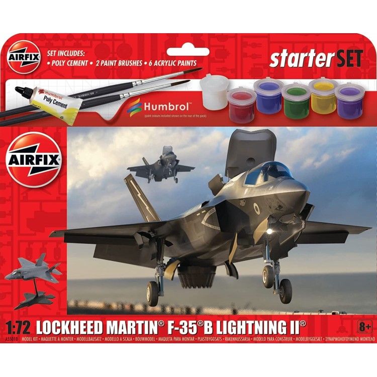 Airfix Lockheed Martin F-35B Lightning II Starter Set 1:72 A55010