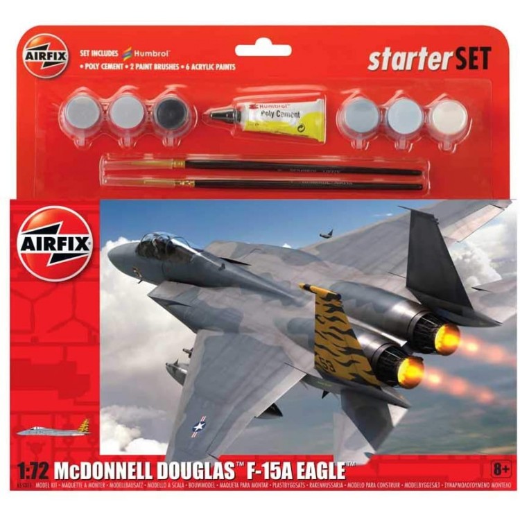 Airfix McDonnell Douglas F-15A Eagle Starter Set 1:72 A55311