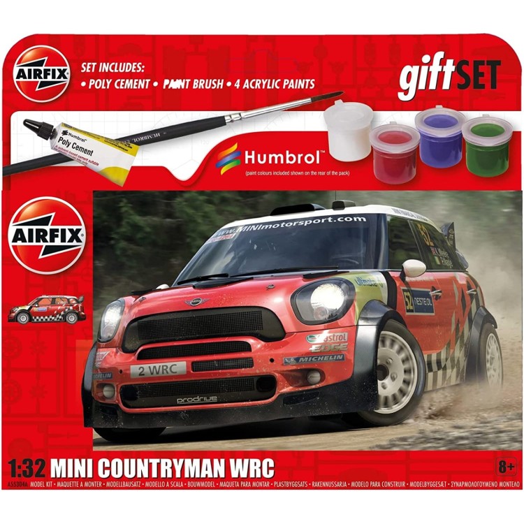 Airfix Mini Countryman WRC Starter Set 1:32 A55304A