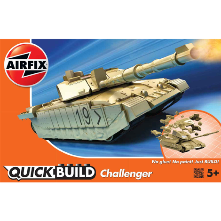 Airfix Quick Build Challenger Tank J6010