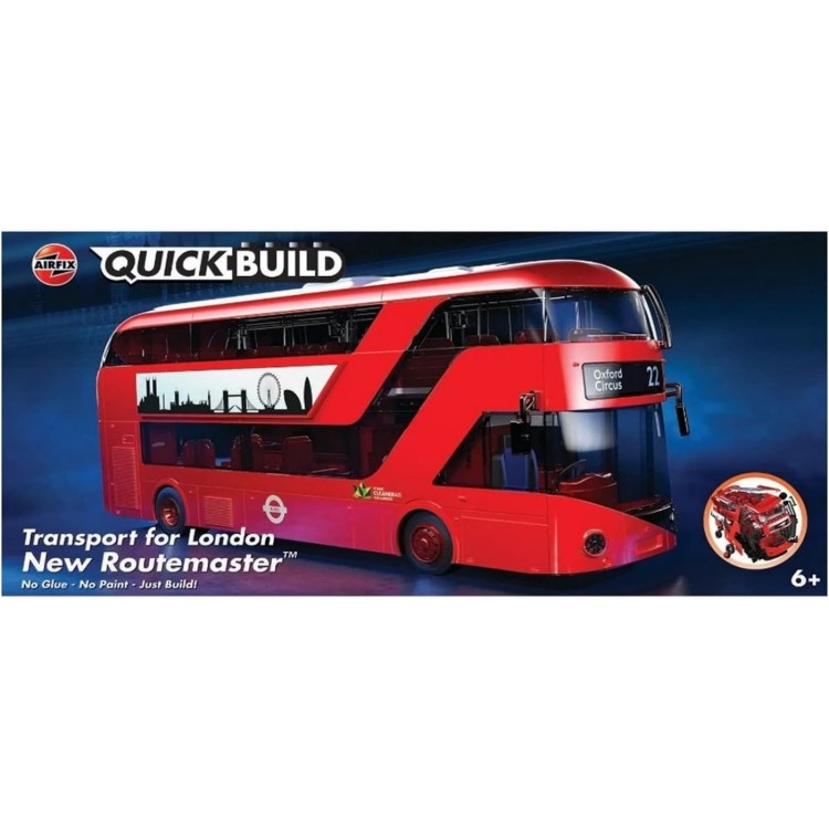 Airfix Quick Build London New Routemaster Bus J6050