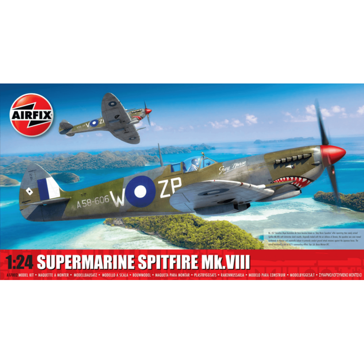 Airfix Supermarine Spitfire Mk.VIII 1:24 A17002
