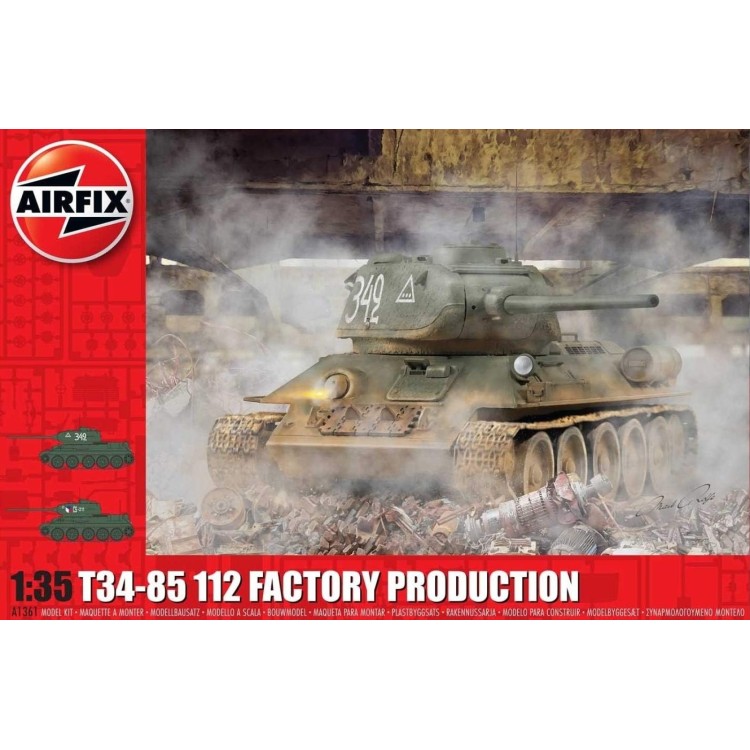 Airfix T34-85 112 Factory Production 1:35 A1361