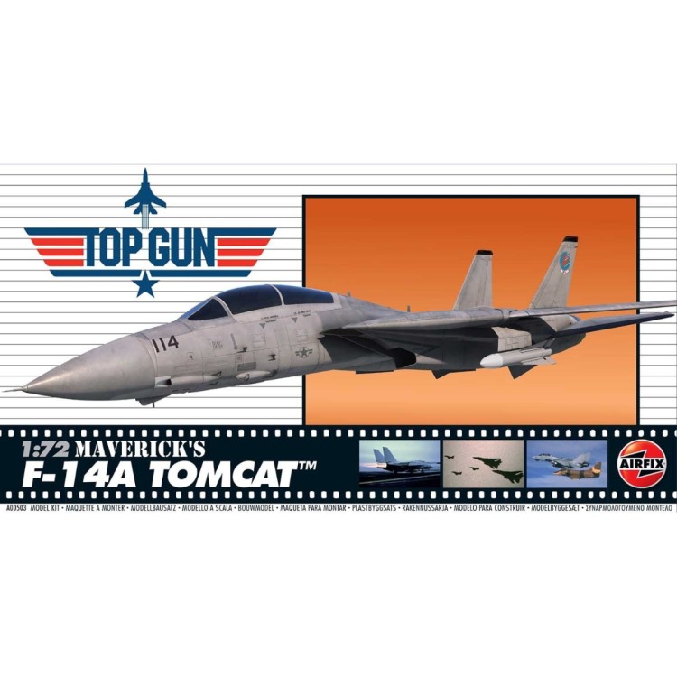 Airfix Top Gun Maverick's F-14A Tomcat 1:72 A00503