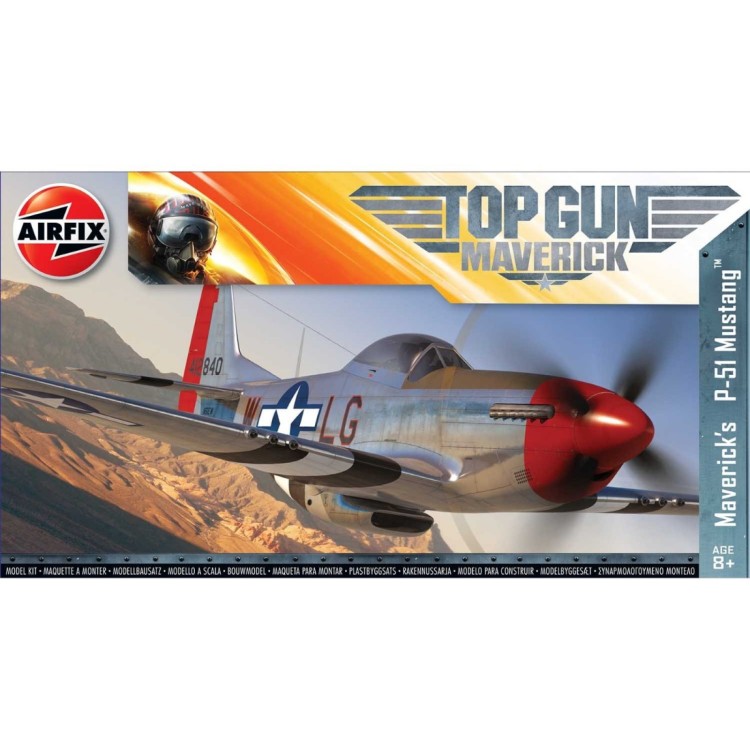 Airfix Top Gun Maverick's P-51 Mustang 1:72 A00505