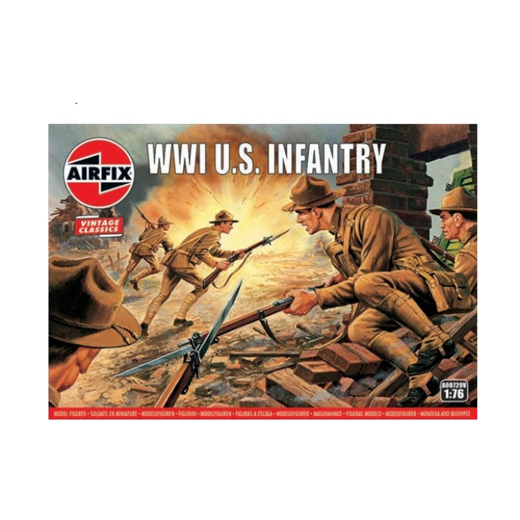 Airfix WWI U.S. Infantry 1:76 A00729V