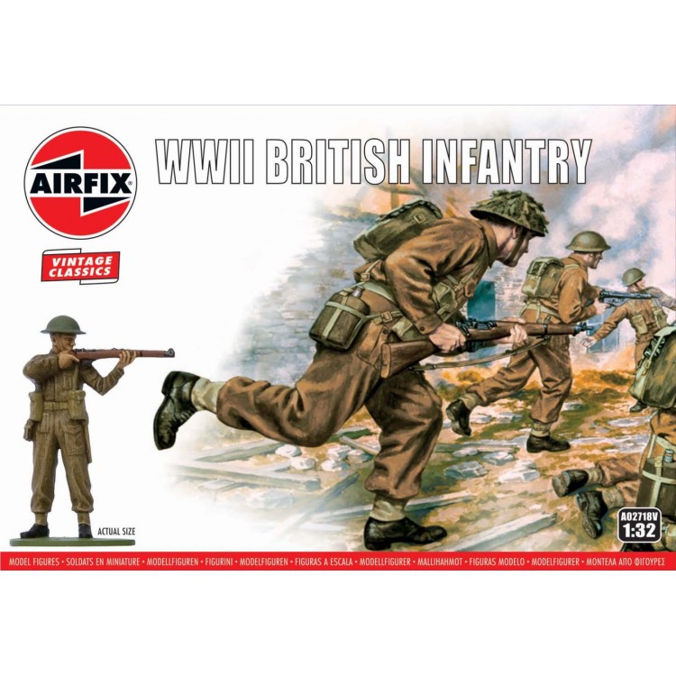 Airfix WWII British Infantry 1:32 A02718V