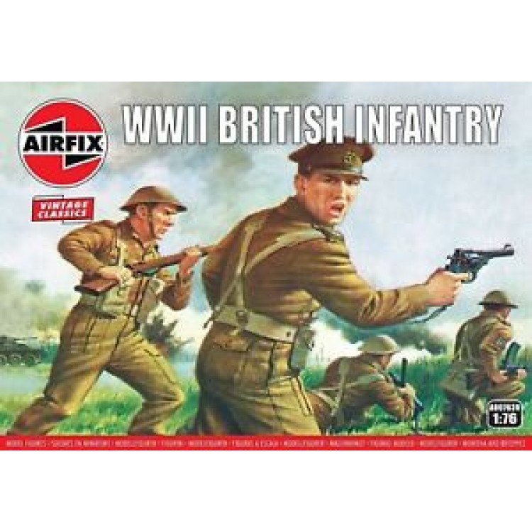 Airfix WWII British Infantry 1:76 A00763V