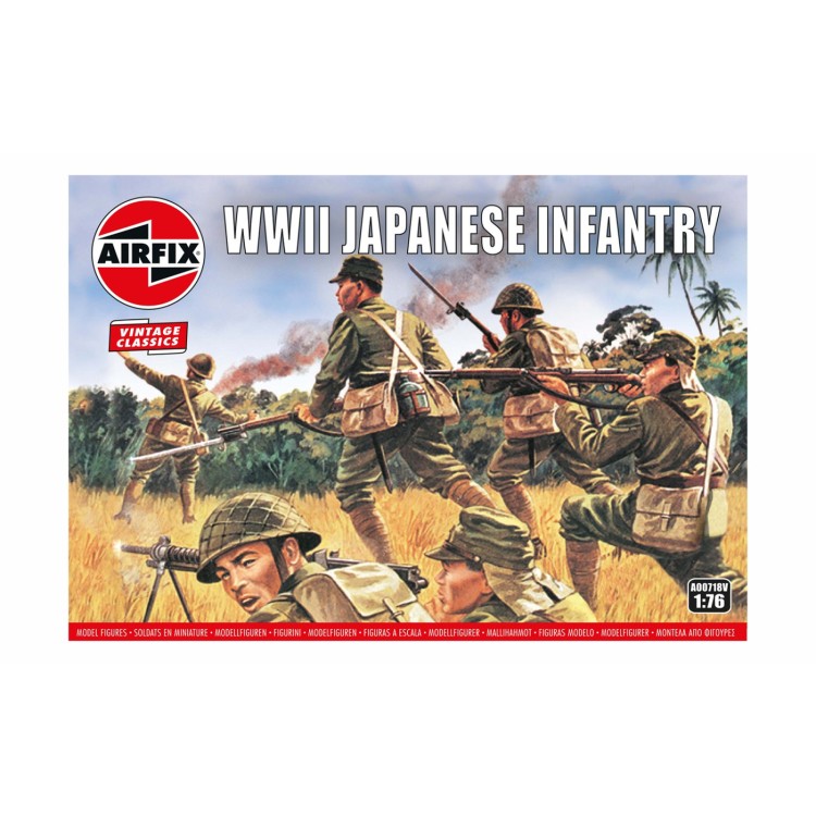 Airfix WWII Japanese Infantry 1:76 A00718V
