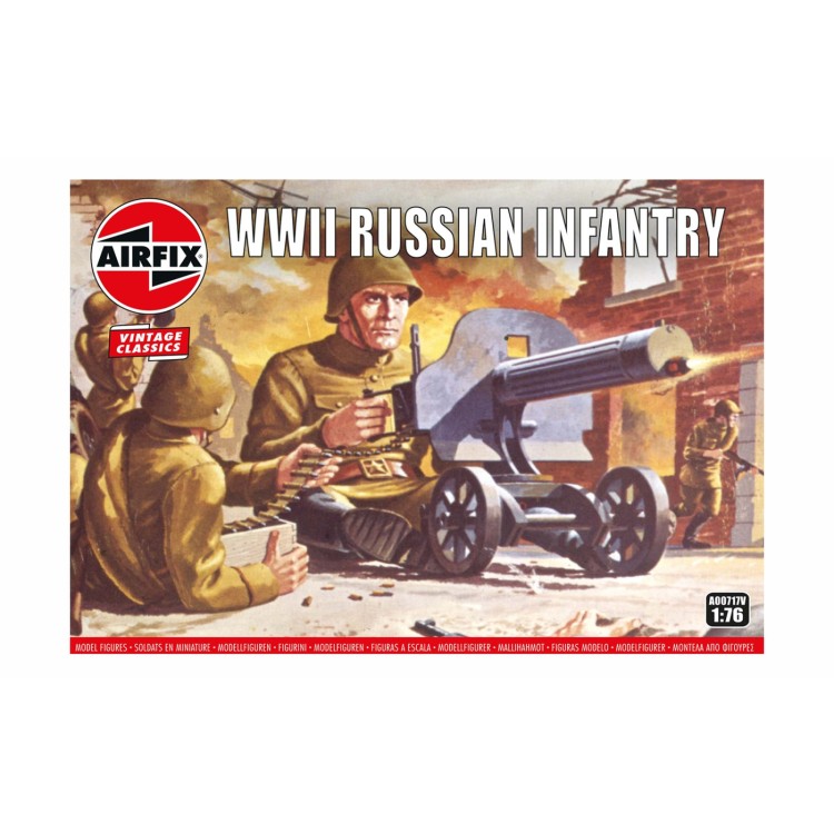 Airfix WWII Russian Infantry 1:76 A00717V