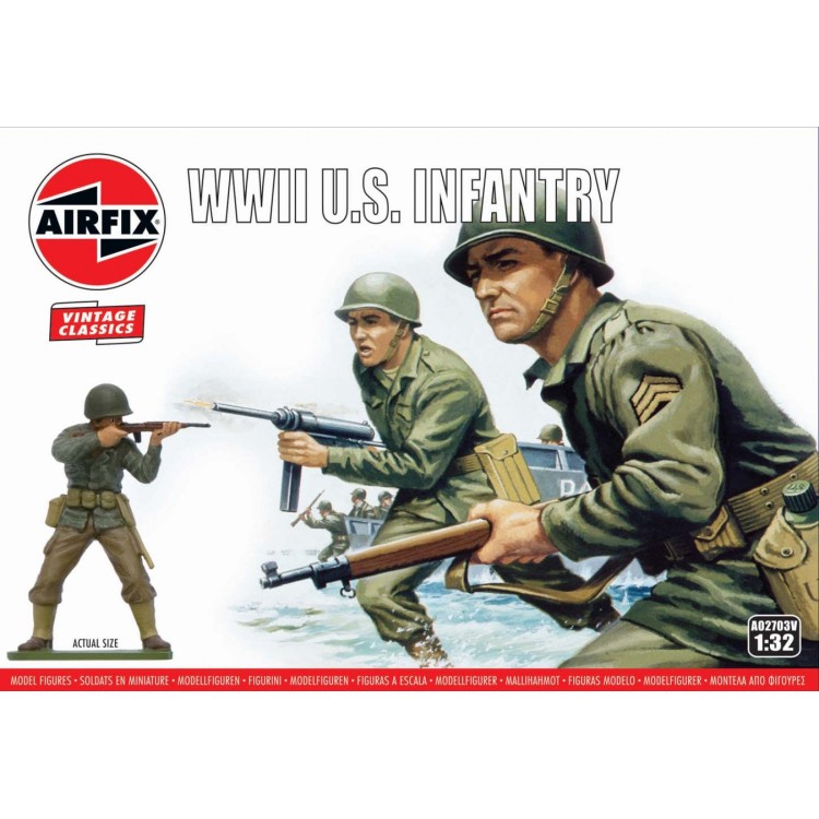 Airfix WWII U.S. Infantry 1:32 A02703V