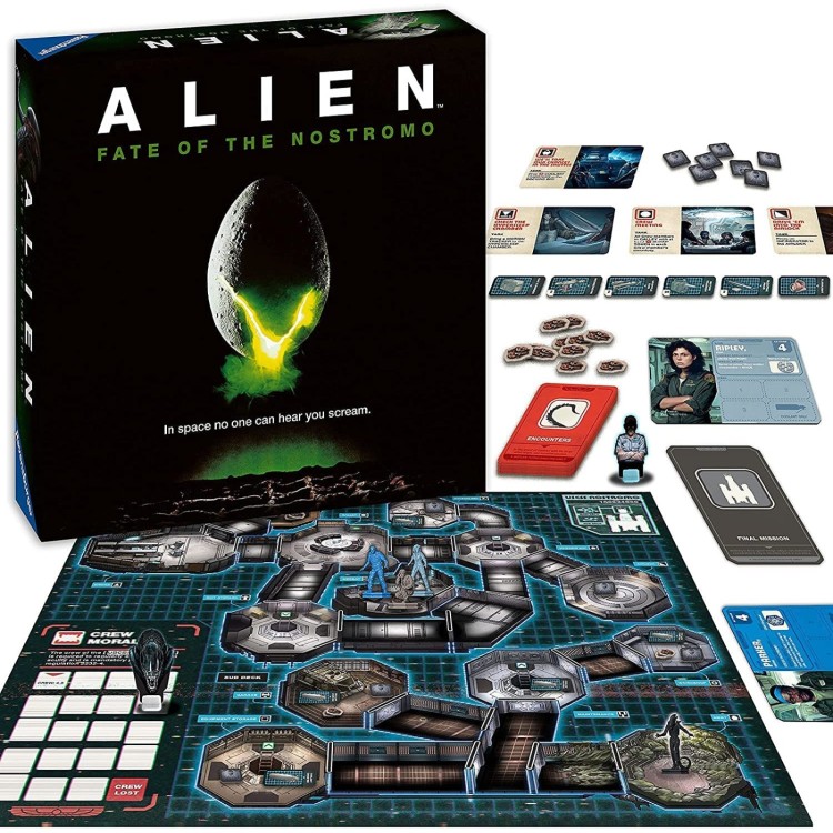 Alien Fate of the Nostromo Board Game