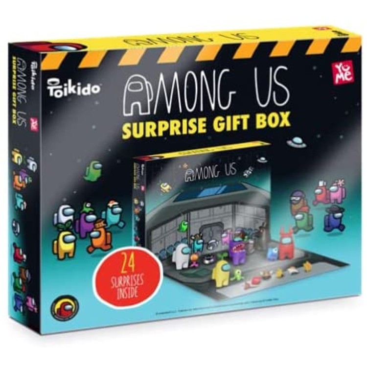 Among Us Surprise Gift Box Calendar