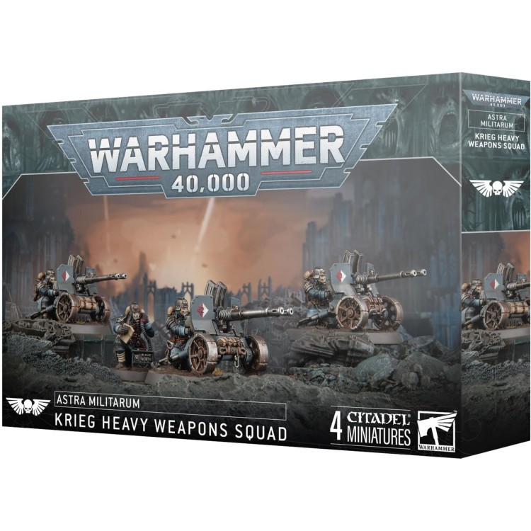 Astra Militarum Krieg Heavy Weapon Squad