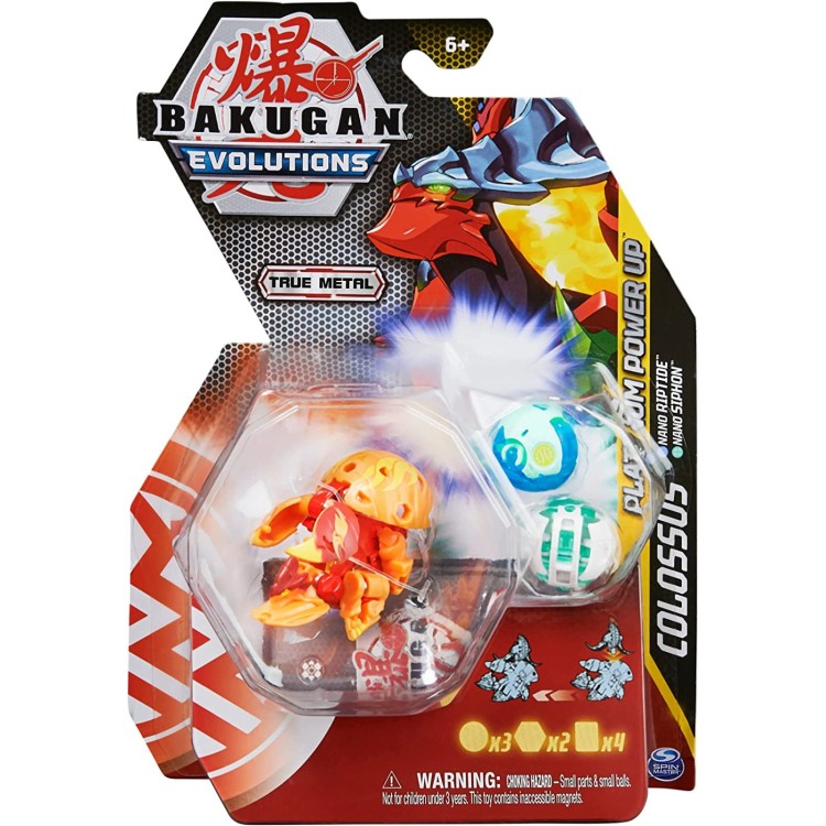 Bakugan Evolutions Platinum Power Up Pack Series 4