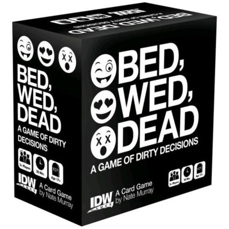 Bed, Wed, Dead - Adult Party Card Game
